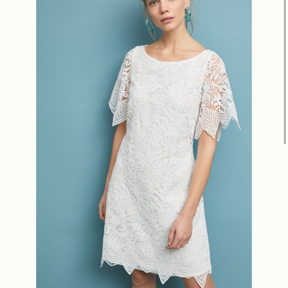 NWT Anthropologie Charleston Lace Dress